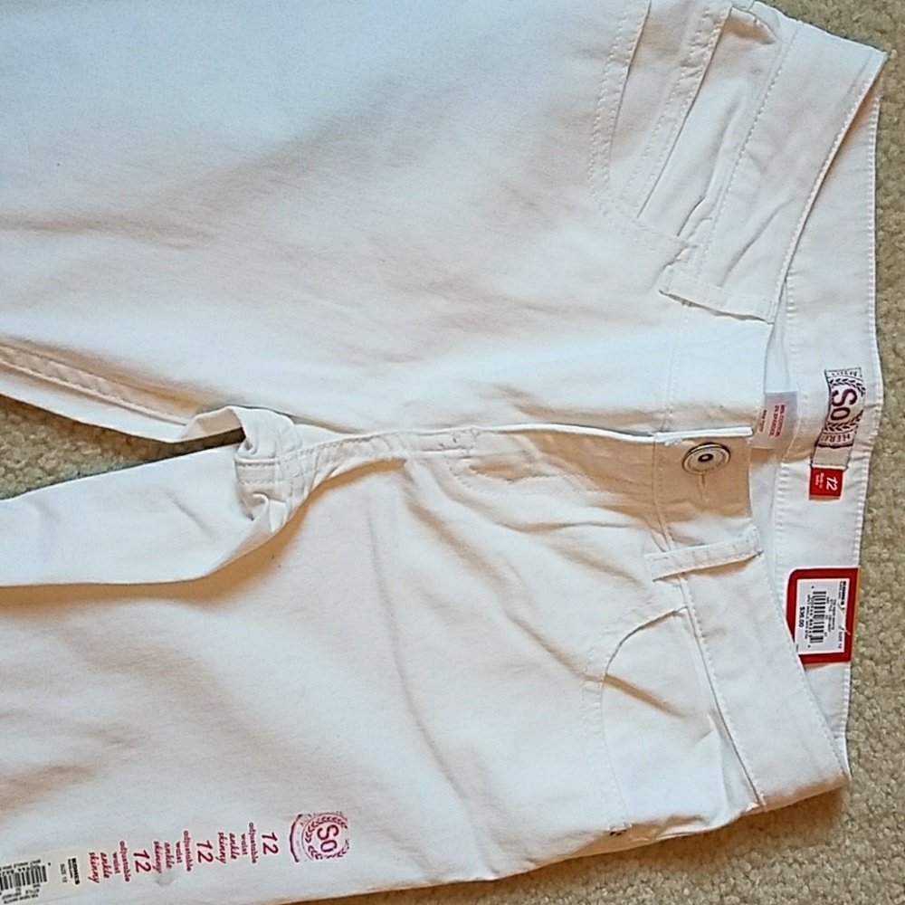 SO White skinny pants